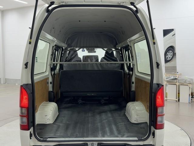 ハイエースバン ロングDX ワンセグ リモコンキー ABS エアバック イモビライザー パワステ パワーウィンドー メモリーナビ ドラレコ バックモニター マニュアルエアコン ナビTV 衝突軽減 記録簿 AUX(17枚目)