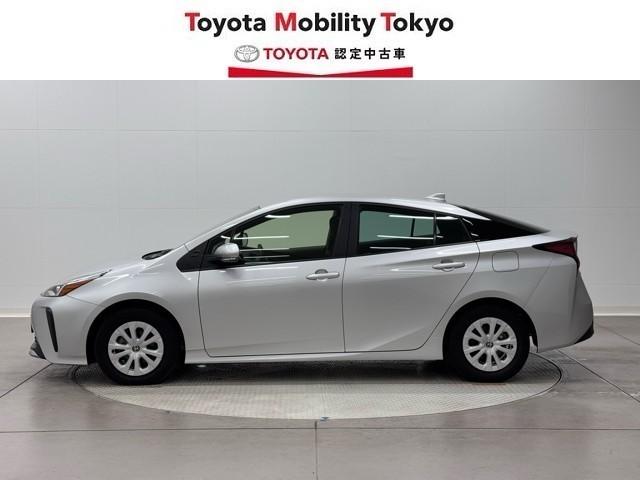 プリウス E パワーウインドウ キーレス スマートK 盗難防止システム ダブルエアバック パワーステアリング オートエアコン ABS エアバック LEDヘッドランプ クルーズコントロール アルミホイール(3枚目)