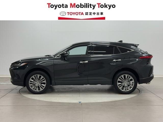 ハリアーハイブリッド Z レザーパッケージ パノラマサンルーフ 地デジ 横滑防止 盗難防止システム Bモニター 革 LEDライト パワーウィンドウ クルコン スマートキ- 助手席エアバック パワーシート エアバッグ 点検記録簿 オートエアコン(3枚目)