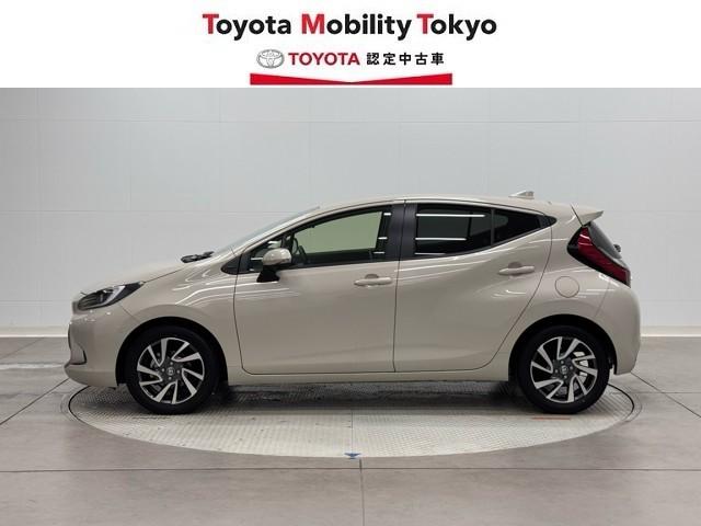 アクア G VSC アルミ 衝突軽減ブレーキ メモリナビ アイドルストップ パワーシート バックモニター LED クルーズコントロール スマートキー ETC車載器 AC100V ドライブレコーダー フルセグTV(3枚目)