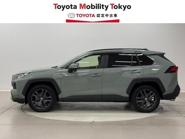 ＲＡＶ４ アドベンチャー　リヤカメラ　記録簿付　アルミ　クルーズＣ　ナビテレビ　ＬＥＤライト　イモビ　地デジ　ＥＳＣ　スマキー　ＰＳ　ＥＴＣ付き　エアコン　４ＷＤ車　電動パワーシート　パワーウインドウ　サイドエアバッグ　ＡＢＳ（3枚目）