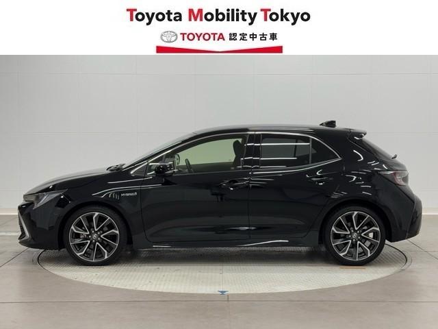 カローラスポーツ ハイブリッドG Z サイドエアバック 前後誤発進抑制 盗難防止 スマートキーシステム Bモニ オートクルーズ LEDライト エアバック オートエアコン ナビ AW デュアルエアバッグ 整備記録簿 キーレス パワステ(3枚目)