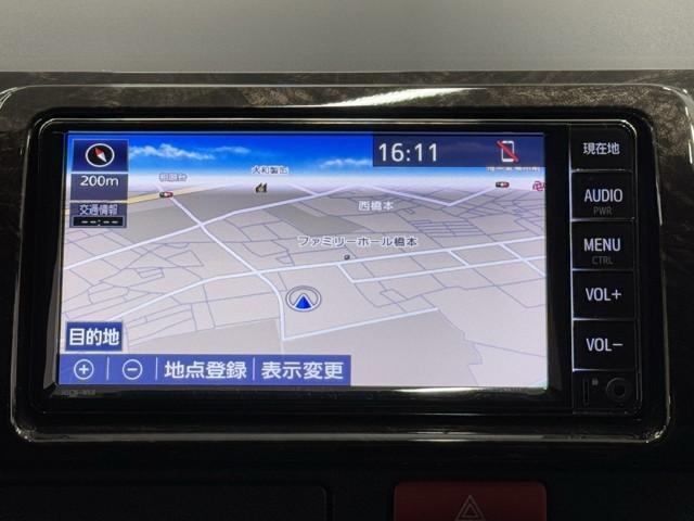 ハイエースバン スーパーＧＬ　ダークプライムＩＩ　ＬＥＤヘットライト　メモリーナビゲーション　ミュージックプレイヤー接続可　スマキー　ＡＢＳ　フルフラット　盗難警報装置　運転席エアバッグ　リアクーラー　ワンセグ　オートエアコン　パワーウインドウ（5枚目）