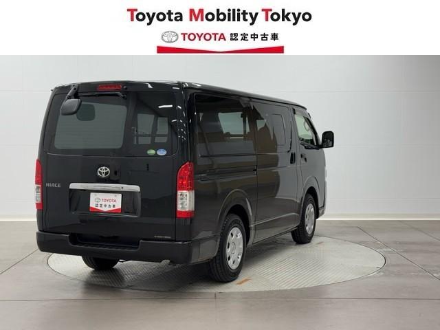 ハイエースバン ＤＸ　ＧＬパッケージ　リアエアコン　メモリナビ　ナビ＆ＴＶ　ワンセグＴＶ　バックモニター　横滑り防止装置　キーレスエントリー　エアコン　ＥＴＣ車載器　記録簿　パワステ　フロントパワーウインドウ　エアバック　セキュリティー（2枚目）