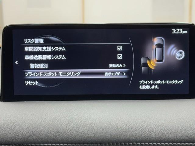 ＣＸ－８ ＸＤプロアクティブ　アドバンストキー　横滑り防止機能　クルーズコントロール　地デジ　アイスト　ＥＴＣ車載器　エアコン　パワーシート　三列シート　ナビ＆ＴＶ　メモリーナビ　キーレス　ミュージックプレイヤー接続可　記録簿（13枚目）