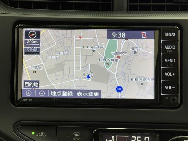 アクア L AC イモビライザー 前席PW ナビTV アイドリングストップ車 VSC メモリーナビゲーション 1セグ ETC車載器 SRS デュアルエアバック キーレスエントリーシステム ドライブレコーダ PS(5枚目)