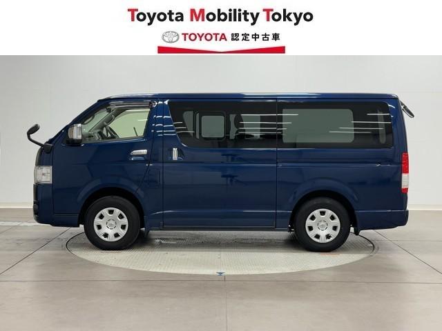 ハイエースバン ロングスーパーＧＬ　ダブルエアコン　助手席エアバッグ　運転席エアバッグ　ドラレコ　イモビライザー　オートエアコン　フルセグテレビ　フルタイム４ＷＤ　メモリナビ　寒冷地仕様車　パワーステアリング　スマ－トキー　ＥＴＣ車載器（3枚目）