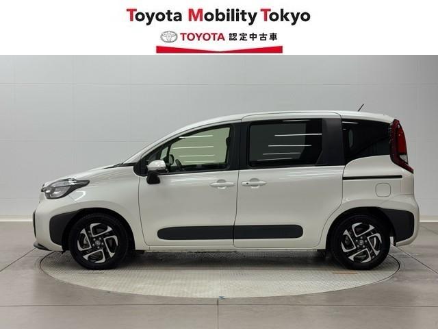 シエンタ ハイブリッドＧ　サポカー　地デジテレビ　ドライブレコーダー　メモリナビ　クルーズコントロール　Ｗ電動ドア　ＬＥＤ　ＶＳＣ　ＥＴＣ　キーフリー　ミュージックプレイヤー接続可　３列シート　アイドリングストップ　ＡＢＳ（3枚目）