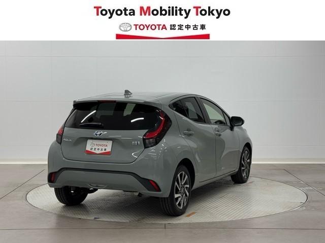 アクア Ｚ　ＬＥＤヘッドライト　スマートキー　１００Ｖ電源　イモビライザー　アルミホイール　ドライブレコーダー　オートクルーズコントロール　点検記録簿　フルセグＴＶ　エアコン　ＥＳＣ　ナビ＆ＴＶ　ＥＴＣ　キーレス（2枚目）