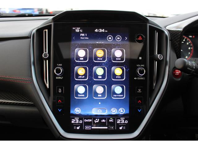 レヴォーグ ＳＴＩスポーツＲ　ＥＸ　１オーナー車　スバルらしい１台です！　２年間走行距離無制限保証付き　アイサイトＸ　１オーナー車　１１．６インチインフォメーションディスプレイ　ドライブレコーダー　フロントサイドバックカメラ　ＳＴＩパーツ多数装着あり（18枚目）