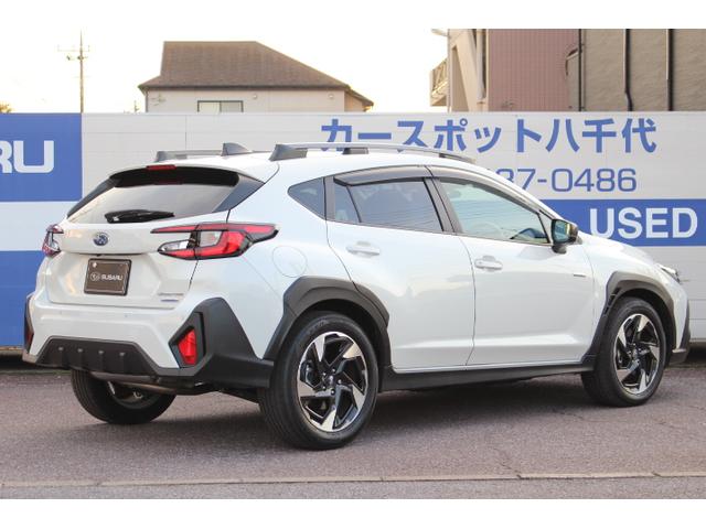 クロストレック リミテッド　社用車　１オーナー車　ＦＷＤ　ルーフレール装着車　２年間走行距離無制限保証付き　新世代アイサイト　１オーナー車　元社用車　１１．６インチインフォメーションディスプレイ　ＥＴＣ２．０　フロントサイドバックカメラ　ルーフレール（2枚目）