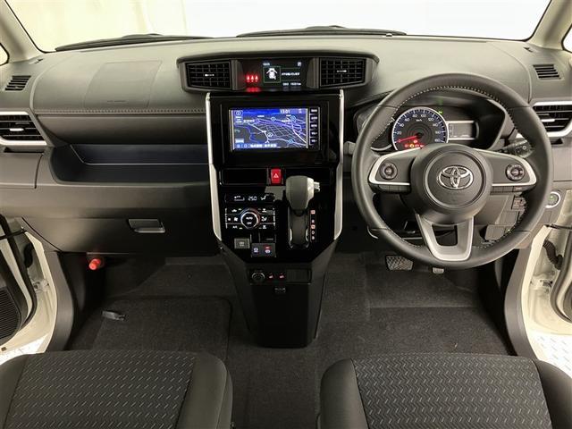 ルーミー カスタムG-T 助手席エアバック 両側オートスライドドア スマートキープッシュスタート LEDライト 1オーナー 横滑り防止機能 クルコン ワンセグテレビ ETC付 アルミホイール キーレス ドラレコ ナビ&TV(10枚目)