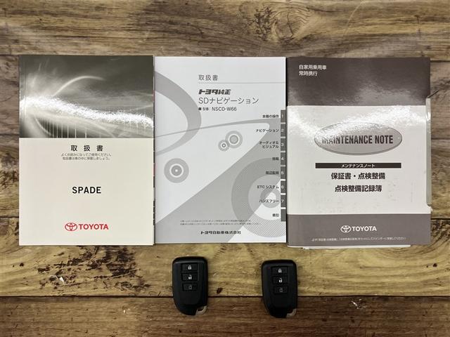 スペイド F 衝突被害軽減ブレーキ Bluetooth接続SDナビ バックカメラ アイドリングストップ 左側パワースライドドアー スマートキー ETC 横滑り防止システム AUX端子 盗難防止装置 ウォークスルー(20枚目)