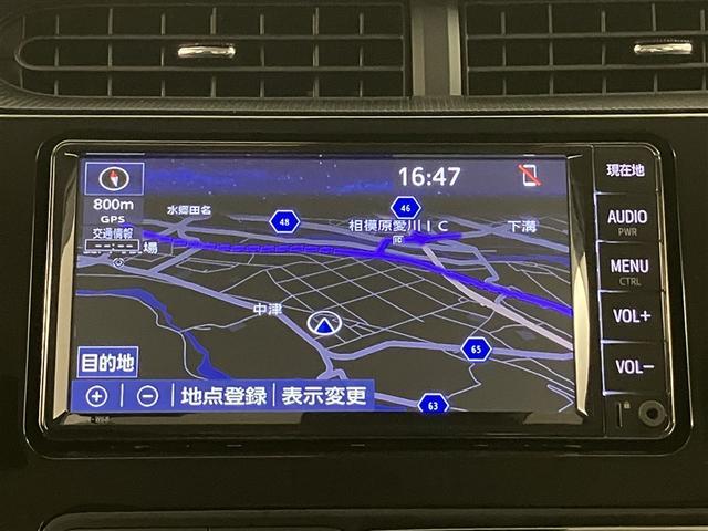 アクア Sスタイルブラック AUX端子 記録簿あり バックモニタ- ナビTV イモビライザー LEDライト スマートキープッシュスタート 1オーナー ETC付き Wエアバッグ キーフリ メモリーナビゲーション ドラレコ付き PS(6枚目)