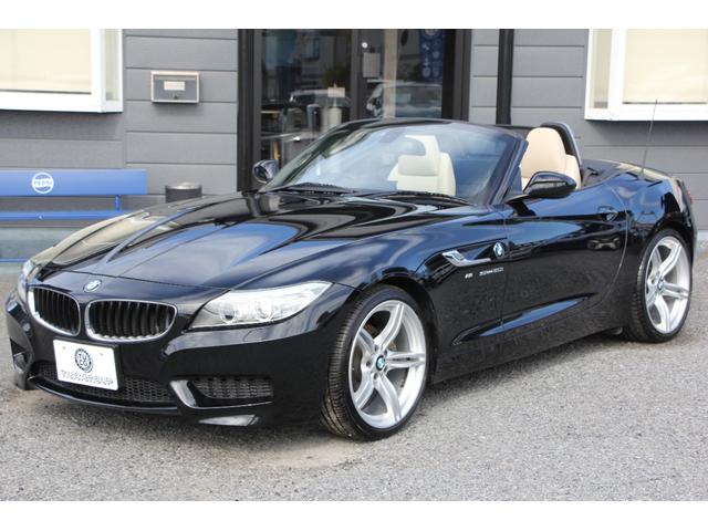 Z4 sDrive20i Mスポーツ 最終モデル フェイスリフト後 ヒーター付ベージュ革 電動オープン iドライブHDDナビ Bluetooth接続 オプション19AW LEDリングキセノン ウインドディフレクター 直噴ターボ 2年保証(4枚目)