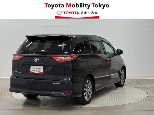 エスティマ アエラス ESC Rカメラ イモビライザー LEDランプ DVD再生可能 地デジTV メモリナビ Sキー 整備記録簿 ナビTV デュアルエアバック AUX エアコン アルミ PS クルコン Wエアコン ETC(2枚目)