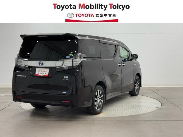 ヴェルファイアハイブリッド Ｖ　ＬＥＤライト　電動シート　クルーズコントロール　スマートキー　ＤＶＤ再生　４ＷＤ　ドラレコ　ナビ・ＴＶ　３列シート　盗難防止システム　エアバッグ　オートエアコン　メモリーナビ　アルミホイール　キーレス（2枚目）