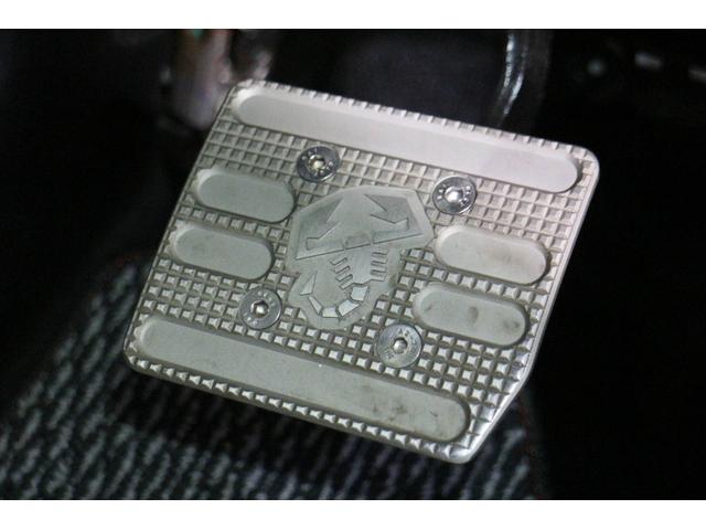 アバルト595C ツーリズモ ツーリズモ(4名) サンルーフ 黒革シート TFTメーター androidナビ バックカメラ ドライブレコーダー HIDヘッドライト ECU コーナーセンサー(30枚目)