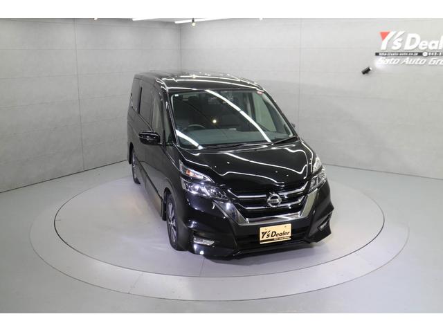 セレナ ハイウェイスター　プロパイロットエディション　純正９インチナビ＆後席モニター　両側パワースライドドア　ＥＴＣ　ＬＥＤヘッドライト　スマートキー　前後ドラレコ　コーナーセンサー　アイドリングストップ　フルセグＴＶ　Ｂｌｕｅｔｏｏｔｈ接続（7枚目）