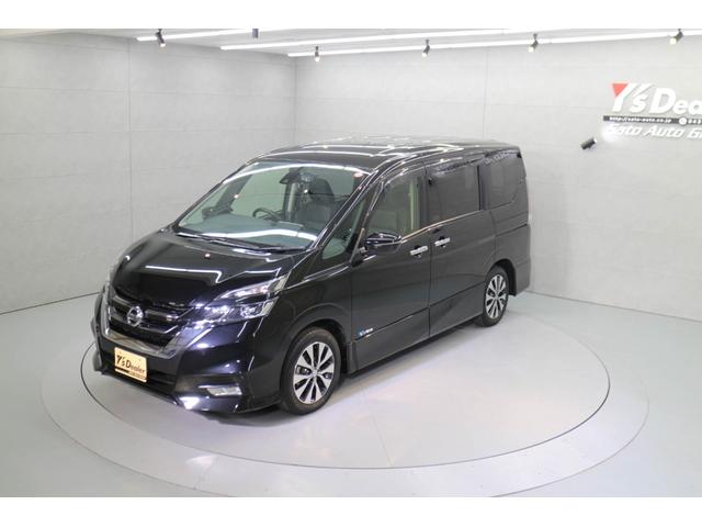 セレナ ハイウェイスター　プロパイロットエディション　純正９インチナビ＆後席モニター　両側パワースライドドア　ＥＴＣ　ＬＥＤヘッドライト　スマートキー　前後ドラレコ　コーナーセンサー　アイドリングストップ　フルセグＴＶ　Ｂｌｕｅｔｏｏｔｈ接続（9枚目）