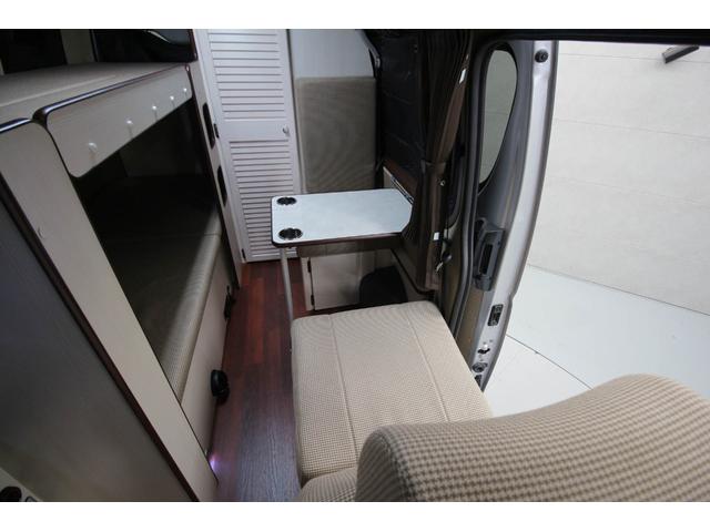 ハイエースバン ロングDX GLパッケージ OMC製narrow銀河 ルーフベント エアヒーター 走行充電器 TRDフロントスポイラー フレックス製スタビライザー&ショックアブソーバー マッドフラップ FFヒーター サブバッテリー2個(63枚目)
