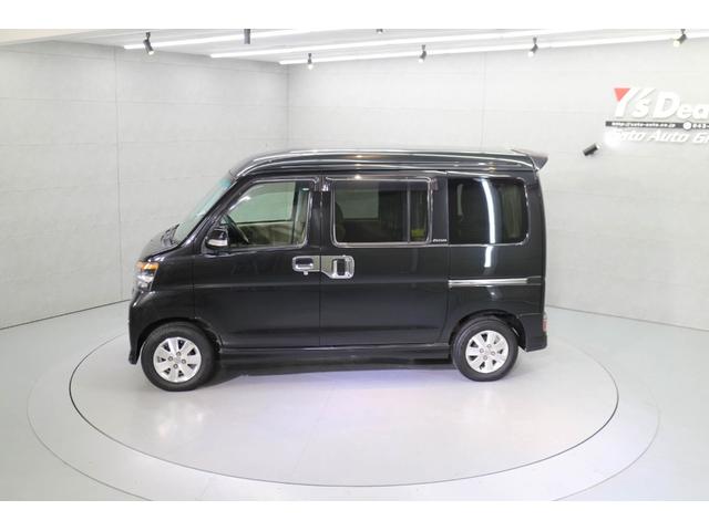 アトレーワゴン カスタムターボRSリミテッド HIDヘッドライト ETC 純正13インチAW 記録簿 キーレスエントリー 電動格納ミラー スペアキー パワースライドドア(10枚目)