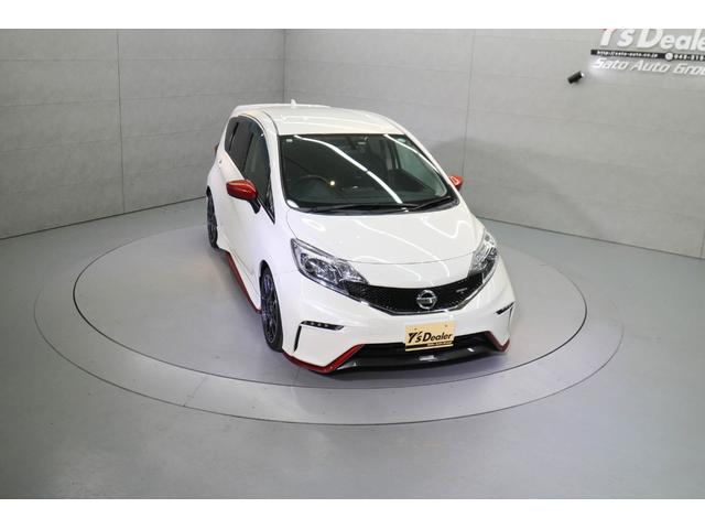 ノート ニスモ S NISMOブレーキホースセット&強化エンジンマウント&トルクロッド TEIN車高調 クスコ製タワーバー Panasonic製ナビ フルセグTV 純正17インチAW ETC スマートキー 前後ドラレコ(7枚目)