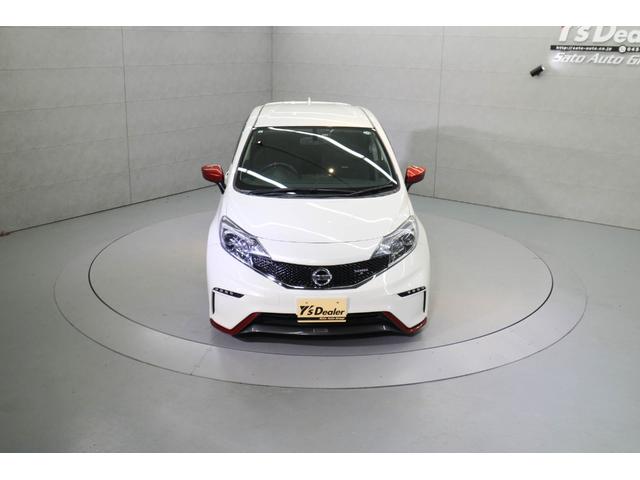 ノート ニスモ S NISMOブレーキホースセット&強化エンジンマウント&トルクロッド TEIN車高調 クスコ製タワーバー Panasonic製ナビ フルセグTV 純正17インチAW ETC スマートキー 前後ドラレコ(8枚目)