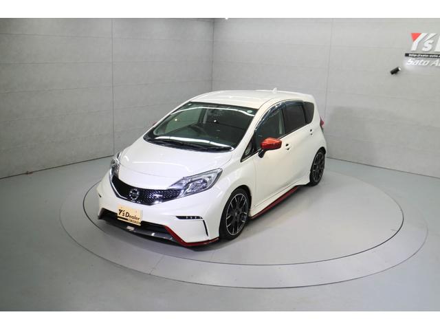 ノート ニスモ S NISMOブレーキホースセット&強化エンジンマウント&トルクロッド TEIN車高調 クスコ製タワーバー Panasonic製ナビ フルセグTV 純正17インチAW ETC スマートキー 前後ドラレコ(9枚目)