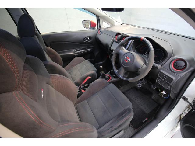 ノート ニスモ S NISMOブレーキホースセット&強化エンジンマウント&トルクロッド TEIN車高調 クスコ製タワーバー Panasonic製ナビ フルセグTV 純正17インチAW ETC スマートキー 前後ドラレコ(45枚目)