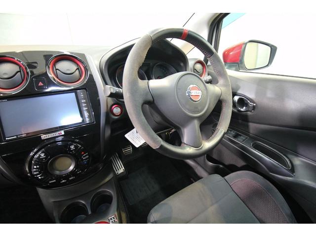 ノート ニスモ S NISMOブレーキホースセット&強化エンジンマウント&トルクロッド TEIN車高調 クスコ製タワーバー Panasonic製ナビ フルセグTV 純正17インチAW ETC スマートキー 前後ドラレコ(58枚目)