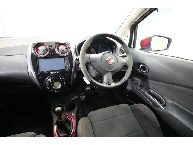 ノート ニスモ S NISMOブレーキホースセット&強化エンジンマウント&トルクロッド TEIN車高調 クスコ製タワーバー Panasonic製ナビ フルセグTV 純正17インチAW ETC スマートキー 前後ドラレコ(66枚目)