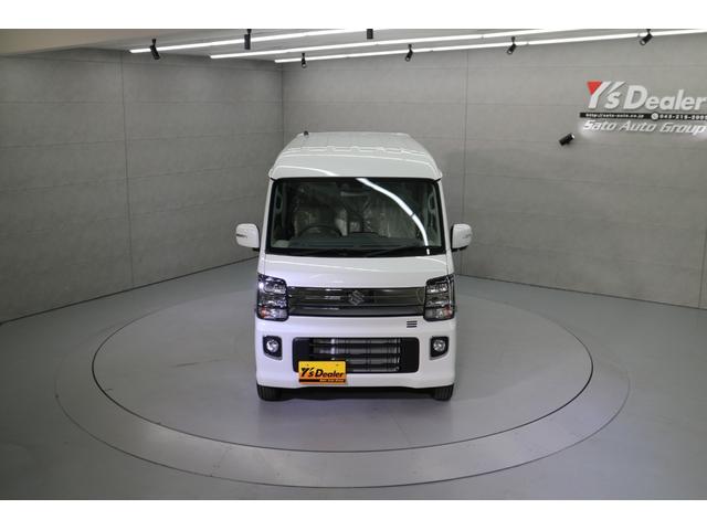 エブリイワゴン ＰＺターボスペシャル　届出済未使用車　ハイルーフ　両側パワースライドドア　シートヒーター　スマートキー　電動サイドステップ　ＬＥＤヘッドライト　衝突被害軽減ブレーキ　純正１４インチＡＷ（8枚目）