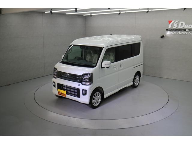 エブリイワゴン ＰＺターボスペシャル　届出済未使用車　ハイルーフ　両側パワースライドドア　シートヒーター　スマートキー　電動サイドステップ　ＬＥＤヘッドライト　衝突被害軽減ブレーキ　純正１４インチＡＷ（9枚目）