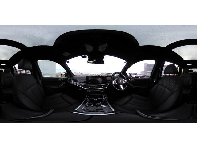 X7 xDrive 40d Mスポーツ スカイラウンジパノラマサンルーフ ブラックメリノレザーシートヒーターベンチレーション 6人乗り 22インチホイール BMW認定中古車(18枚目)