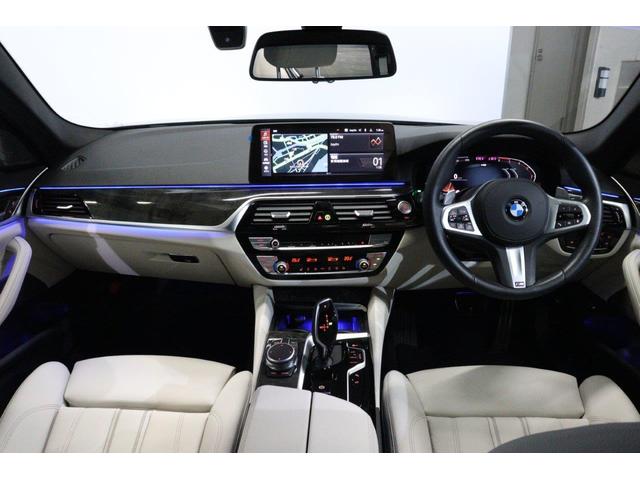 5シリーズ 523d xDrive Mスポーツ BMW認定中古車 ハーマンカードン アイボリー革シート ヘッドアップディスプレイ レーンディパーチャーウォーニング アクティブクルーズコントロール パーキングアシスト パークディスタンスコントロール(13枚目)