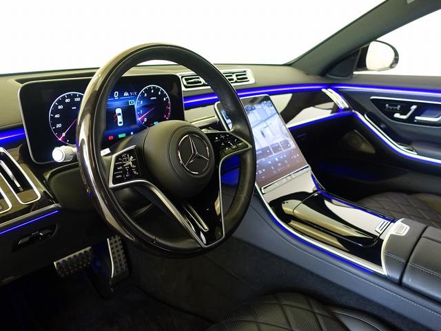 Ｓクラス Ｓ５００　４ＭＡＴＩＣ　ロング　ＡＭＧライン　リアコンフォートパッケージ　Ｂｌｕｅｔｏｏｔｈ接続　ＥＴＣ　ＬＥＤヘッドライト　ＴＶ　アイドリングストップ　オットマン　クルーズコントロール　コネクテッド機能　サイドカメラ　サンルーフ・ガラスルーフ（19枚目）