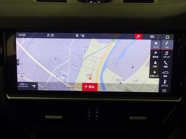 カイエン ベースグレード シートヒーター パワーシート トランクスルー フロアマット ナビ 音楽プレーヤー接続 Bluetooth接続 ETC LEDヘッドライト 電動リアゲート 全周囲カメラ フロントカメラ サイドカメラ(10枚目)