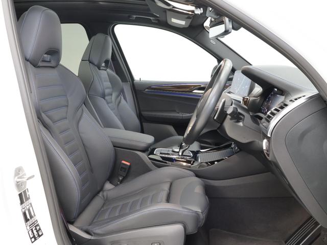 Ｘ３ Ｍ４０ｉ　認定中古車　２年保証　パノラマサンルーフ　２１インチＡＷ　レザーシート　Ｈａｒｍａｎ／Ｋａｒｄｏｎ　アクティブクルーズコントロール　ヘッドアップディスプレイ　全周囲カメラ　パドルシフト　衝突軽減（12枚目）
