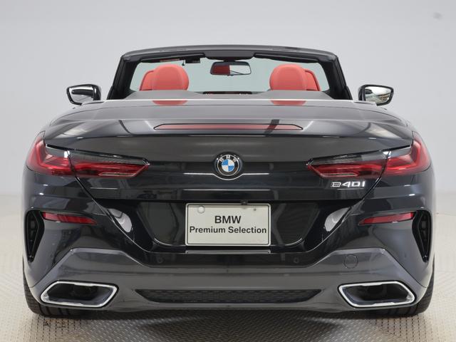 ８シリーズ ８４０ｉ　カブリオレ　エクスクルーシブ　Ｍスポーツ　認定中古車　２年保証　フィオナレッドレザー　２０インチＡＷ　アクティブクルーズコントロールＨａｒｍａｎ／Ｋａｒｄｏｎ　ヘッドアップディスプレイ　全周囲カメラ　レーザーライト　衝突軽減　電動リヤゲート（8枚目）