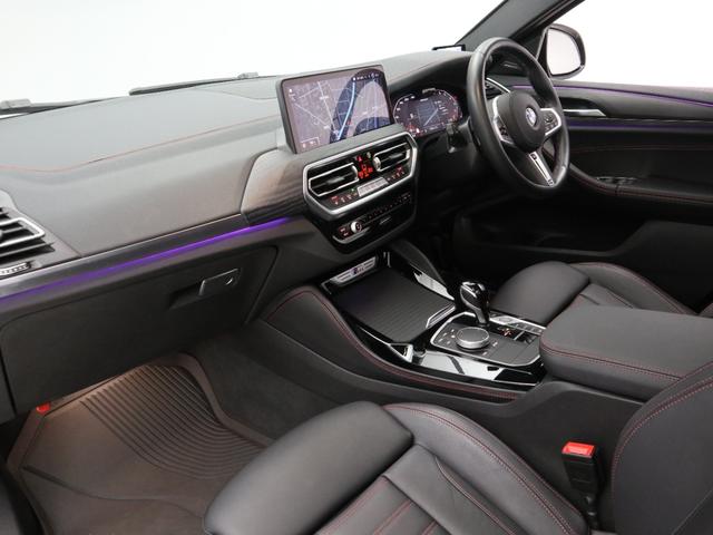 X4 M40i 認定中古車 2年保証 パノラマサンルーフ 21インチAW アクティブクルーズコントロール レザーシート Harman/Kardon 全周囲カメラ ヘッドアップディスプレイ パドルシフト 衝突軽減(4枚目)