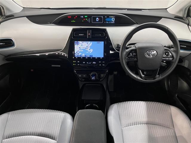プリウス Ａ　ＡＣ１００Ｖ　衝突軽減ブレーキシステム　Ｂモニタ　記録簿有　ＬＥＤヘッド　クルーズコントロール　セキュリティー　スマートキー　パワーステアリング　Ｐシート　ＥＴＣ　１オーナー　アルミホイル　ＳＲＳ（3枚目）