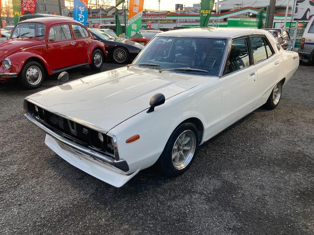 スカイライン 2000GT 排ガス規制前 L20 SOLEX(O/H済) 新品ステンレスタコ足 新品ステンレスデュアルマフラー ローダウン ワタナベAW 新品タイヤ マスターバック&マスターシリンダー新品(9枚目)