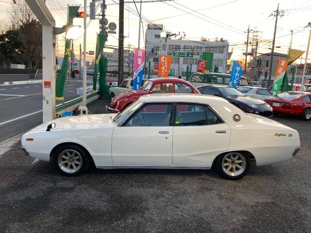 スカイライン 2000GT 排ガス規制前 L20 SOLEX(O/H済) 新品ステンレスタコ足 新品ステンレスデュアルマフラー ローダウン ワタナベAW 新品タイヤ マスターバック&マスターシリンダー新品(10枚目)