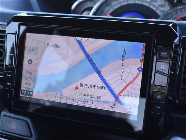 ウェイク ＧターボＳＡＩＩ　キーフリーシステム　メモリーナビゲーション　地デジ　サイドエアバッグ　ナビＴＶ　エアバック　リアカメラ　ＬＥＤ　イモビライザー　ターボ　パワーウインドウ　ＤＶＤ視聴可能　オートライト　ベンチシート（7枚目）
