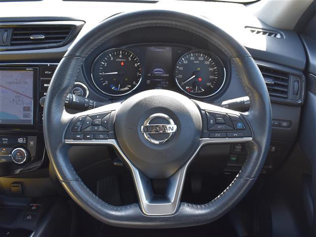 エクストレイル 20Xi ハイブリッド SD 全周囲 車線逸脱警報 衝突被害軽減 オートライト インテリジェントキー LED ルーフレール 盗難防止システム ETC ナビTV アイドリングストップ オートエアコン ABS ドライブレコーダー(10枚目)