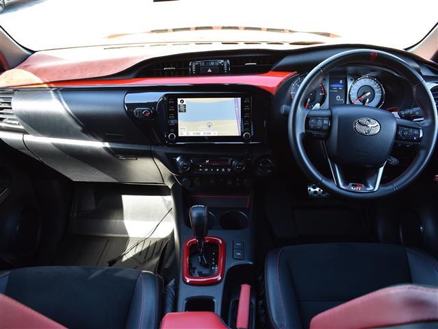 ハイラックス Z GRスポーツ 360度カメラ オートマチックハイビーム キーレス 前後ソナー 追従走行 ナビTV メモリーナビ フルオートエアコン 横滑防止装置 ミュージックプレイヤー接続可 レーンキープ スマキー LEDライト(25枚目)