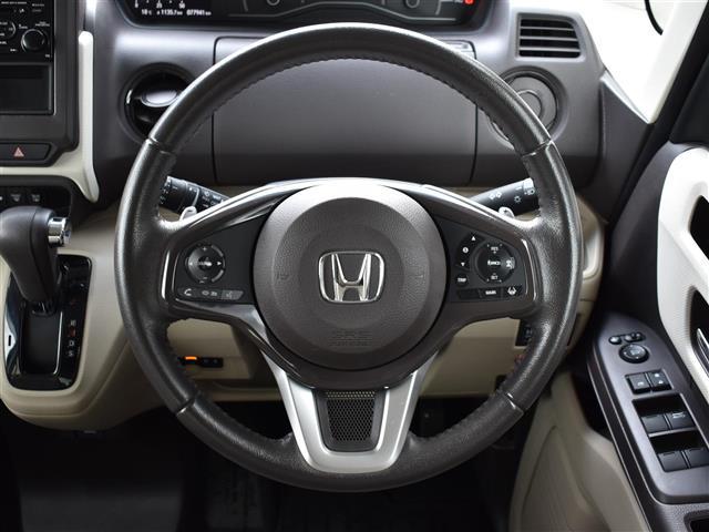 N-BOX G・EXターボホンダセンシング 左右パワースライドドア ターボ LED ETC 横滑り防止 AAC USB ABS i-stop オートライト エアバッグ レーダクルーズ 障害物ソナー(8枚目)