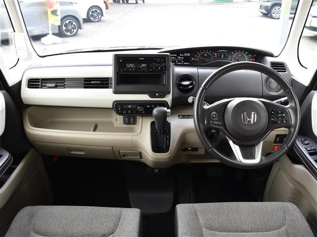 N-BOX G・EXターボホンダセンシング 左右パワースライドドア ターボ LED ETC 横滑り防止 AAC USB ABS i-stop オートライト エアバッグ レーダクルーズ 障害物ソナー(23枚目)