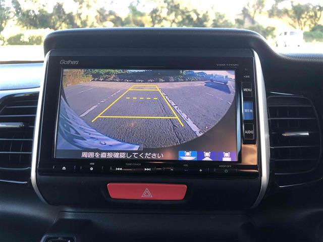 Ｎ－ＢＯＸカスタム Ｇ・Ｌパッケージ　ＢＬＵＥＴＯＯＴＨ　アイドリングストップ車　１オーナー　ナビ・ＴＶ　スマキ－　地デジＴＶ　パワーウィンドウ　オートエアコン　パワステ　ＤＶＤ再生可　キーレスエントリー　両席エアバック　ＡＢＳ　ＥＴＣ（9枚目）